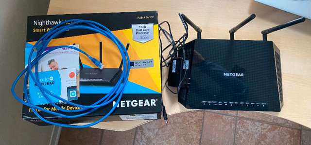 Netgear Nighthawk AC1750 Smart Wifi Router in Networking in Ottawa