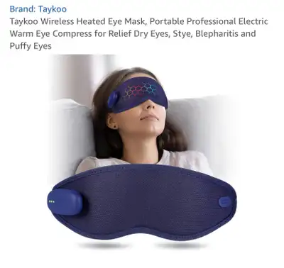 Taykoo Heated Eye Mask, View more