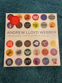 Andrew Lloyd Webber Unmasked Platinum Collection Vinyl Box Set