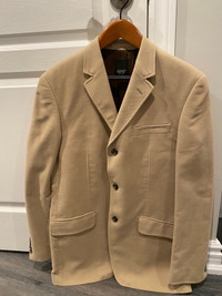 Esprit  Men's Casual cotton Classic Beige Coat jacket 
