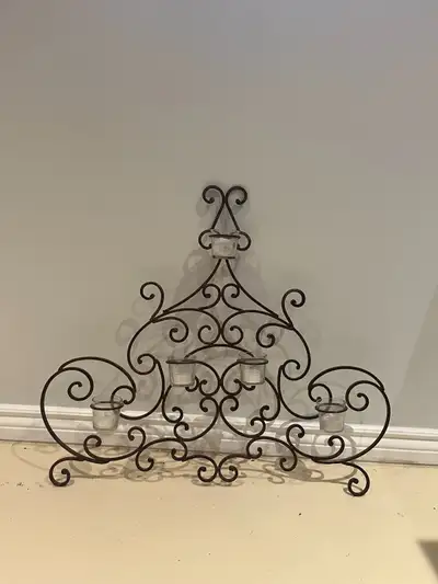 decorative wall art with candles, View more
