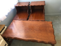 Solid Wood Coffee and End Tables