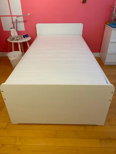 Lit SLAKT (Ikea) avec tiroir lit et 2 tiroirs de rangement + 2 m, View more