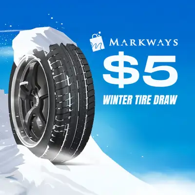 $5 Price Draw Event on www.markways.com/tires (Bridgestone, Michelin, Pirelli, Continental, Toyo) Li...