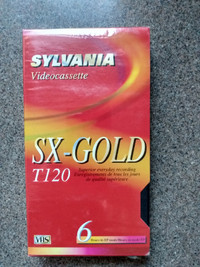 Vhs tape SX-Gold T120