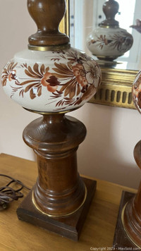 Antique German Table Lamps