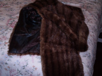 Vintage Fur Shall with collar