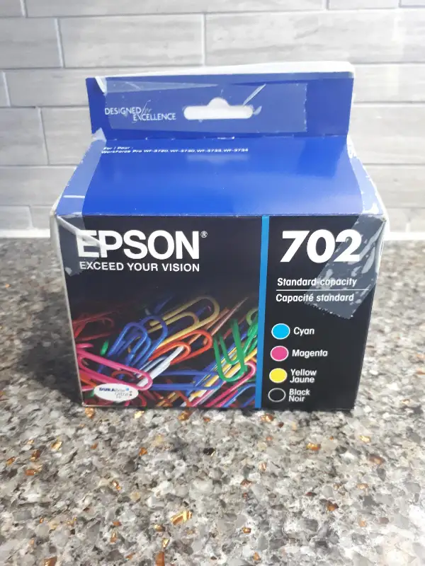 EPSON 702 Four Ink Cartridges in Printers, Scanners & Fax in Kitchener / Waterloo - Image 2