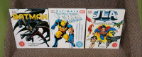 3 superhero books DC Marvel Batman Superman X-men