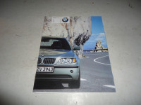 2001 BMW 3 SERIES DEALER SALES BROCHURE. CAN MAIL IN CANADA