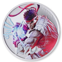 2022 Perth Mint Street Fighter Series RYU in Mint condition