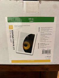 X2 6.5” In-Wall Speakers & x1 In-Wall Center Channel 