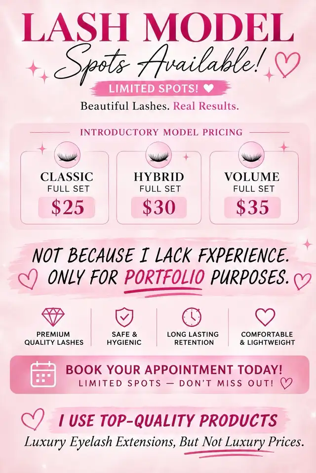 Lash models needed
