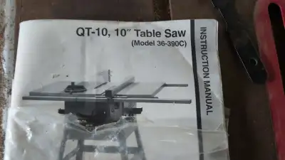 10 inch Delta QT10 Table Saw, View more