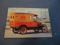 RARE 1924 FORD MODEL T CRAVEN A VAN UNUSED POSTCARD-VINTAGE!