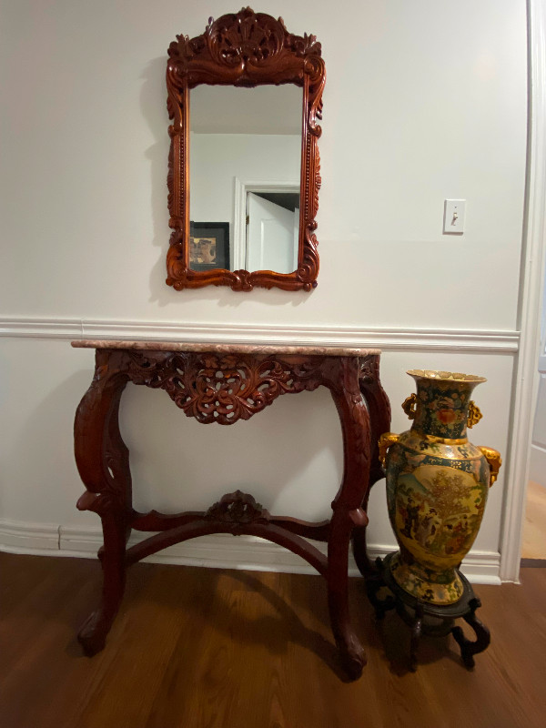 Console table and mirror in Other Tables in Bedford