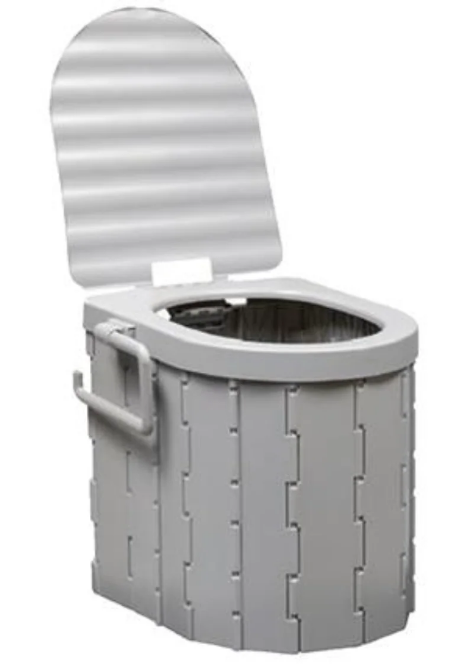 Brand-New Folding Portable Toilet Poo-Pee by North 49