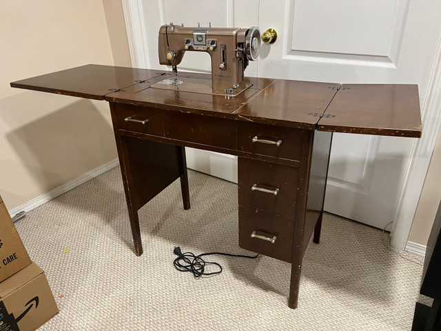 Vintage Domestic Sewing Machine  in Hobbies & Crafts in Strathcona County