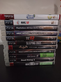 PlayStation (PS3) Assorted Games