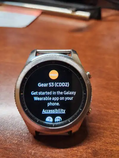 Samsung Galaxy Gear S3 Classic watch, View more