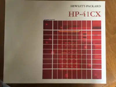 Hewlett-Packard Calculator HP-41CX Excellent Condition