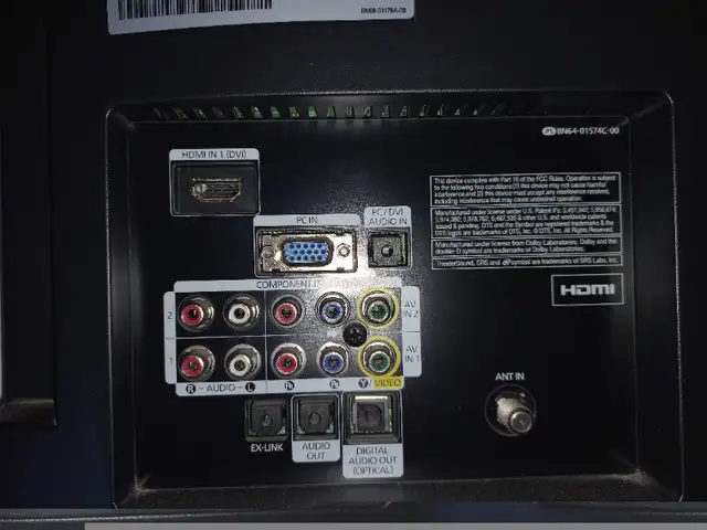 TV Samsung 32" fonctionnelle (réparation ou pièces) in TVs in City of Montréal - Image 5