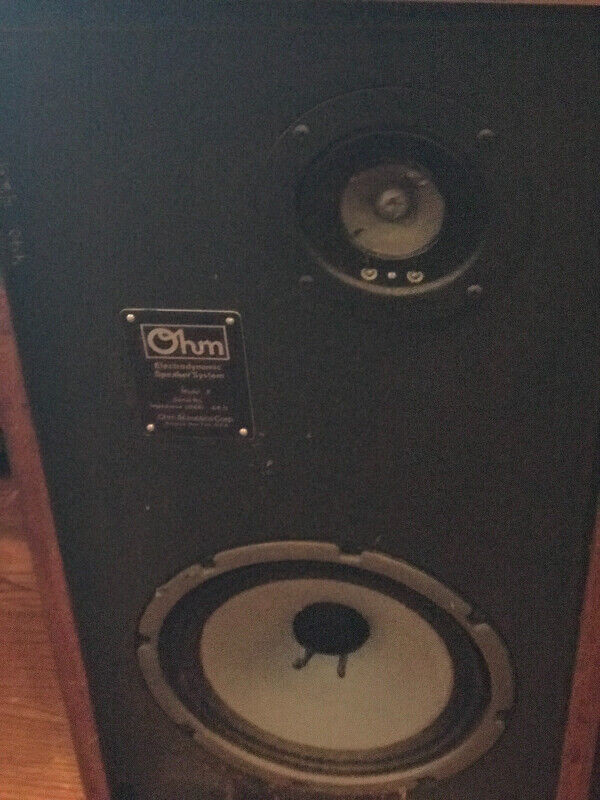 OHM stereo speakers series E in General Electronics in Windsor Region - Image 2