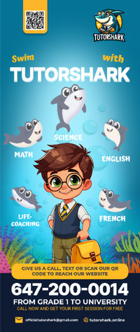 Experienced Remote English Tutor with TutorShark - Gr.5 to Uni