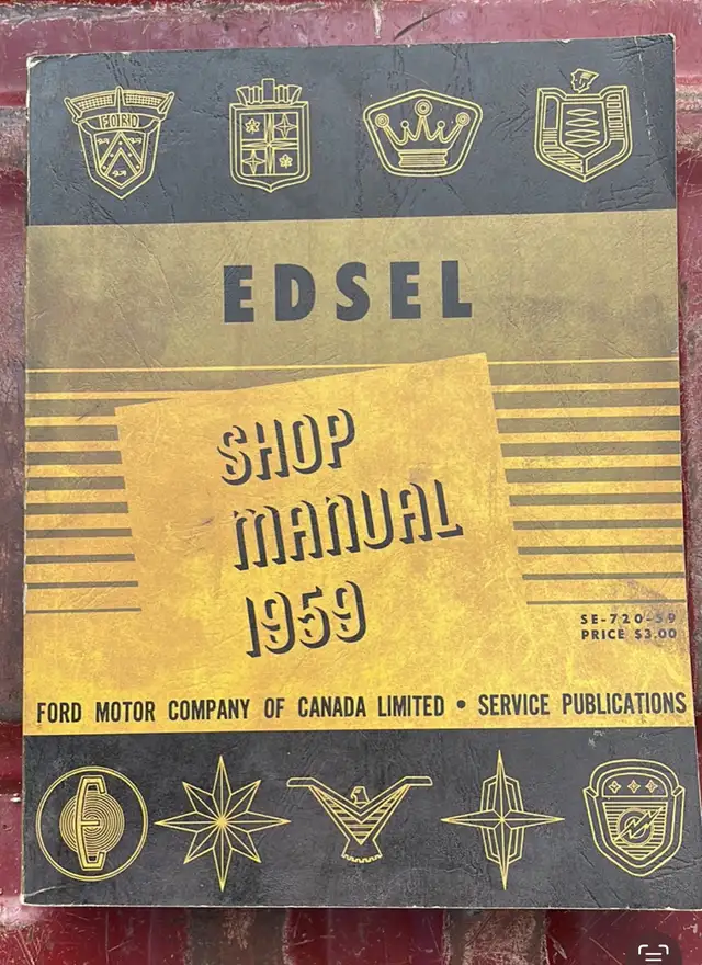 1959 Edsel Shop Manual in Other in Regina - Image 2
