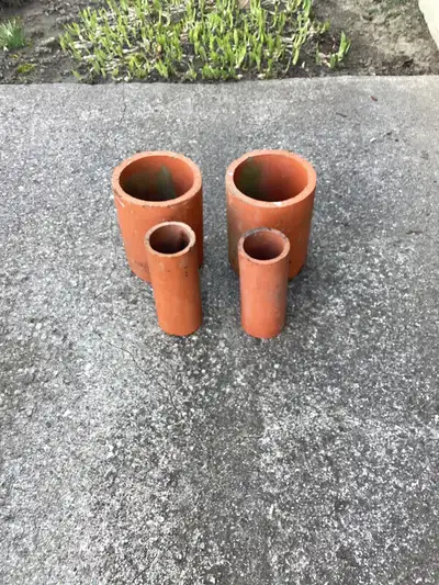 Vintage Clay drainage tiles for sale, View more