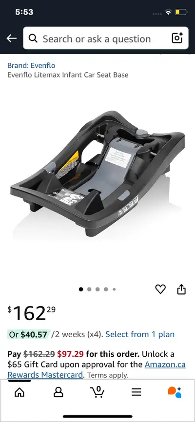car seat base , View more