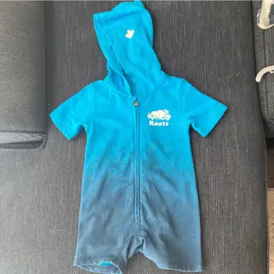 Baby roots sweat romper 18-24m, View more