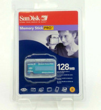 SanDisk 128 MB Memory Stick PRO
