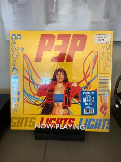 Lights PEP vinyl record, brand new, View more