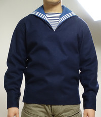 soviet navy sailor winter tunic 100% wool felt size S