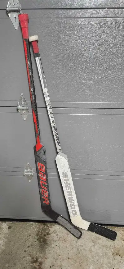 26" BAUER M5 PRO & 26" SHERWOOD REKKER GOALIE STICKS, View more
