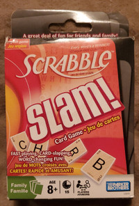 SCRABBLE SLAM CARD GAME