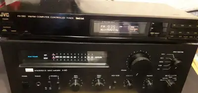 Vintage Sansui A-60 with a JVC FX-330 AM FM tuner ( 1980 ), View more