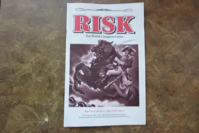 1993 Risk Board Game Replacement Instruction Booklet Only, View more