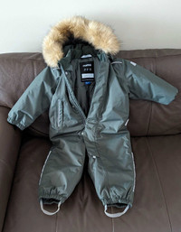 Reima brand snowsuit, toddler size 18-30 months.