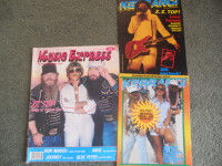 ZZ top set of three magazines