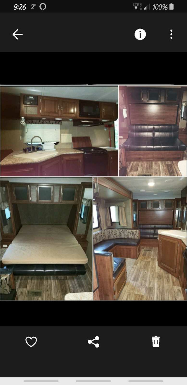 PASSPORT Travel Trailer with Murphy Bed in Travel Trailers & Campers in Prince George - Image 2
