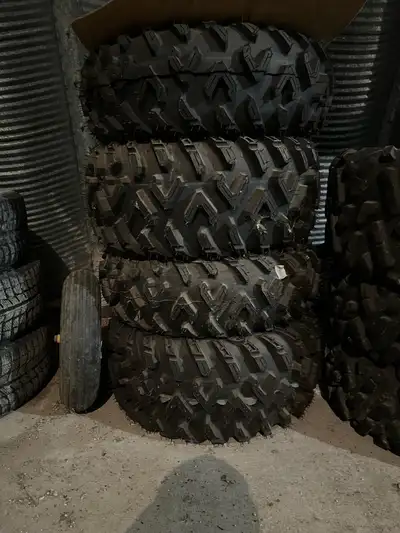 New Take Off Tires 2- 26 X 8R 14 nhs 2 - 255/65 R14 m/c 55m