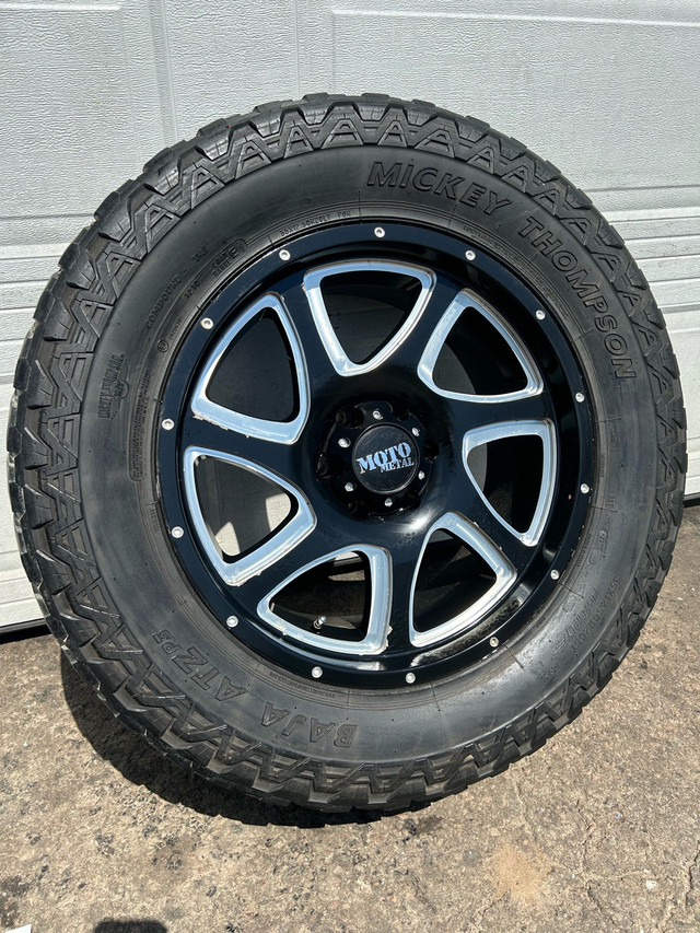20 inch wheels , 6x135 ford f150 + tires in Tires & Rims in Pembroke - Image 2
