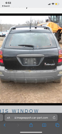 2002-2010 Pontiac vibe rear hatch / tailgate