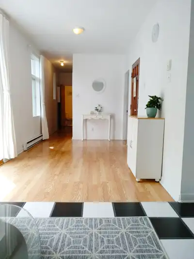 4 1/2 Libre immediat, Metro Frontenac, Meubles, Renove, 2em Etag