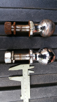 2" and 1 7/8" Trailer Hitch Balls