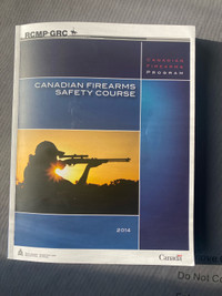 Firearms Safety Course Book