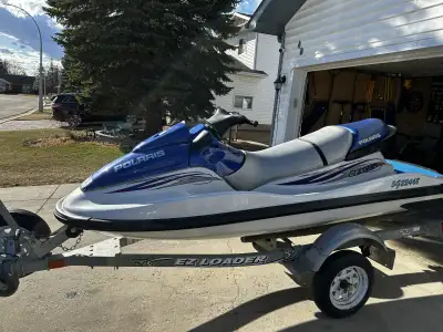 Rare four seat PWC. 1600cc 2-stroke (3cylinder oil injection). Rear boarding step bar. Includes EZ l...