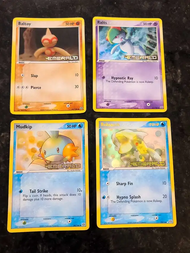 2005 Emerald Pokémon cards 628632853465621213